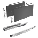 Szuflada AvanTech YOU Hettich 500 mm wysoka H251 antracyt 30kg