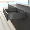 Szuflada AvanTech YOU Hettich 500 mm średnia H139 antracyt 30kg