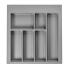 Wkład do szuflady 50 GTV AXISPACE antracyt (440x474mm)