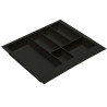 Wkład do szuflady 60 GTV AXISPACE czarny (540x474mm)