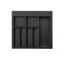 Wkład do szuflady 90 GTV AXISPACE czarny (840x474mm)