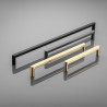Uchwyt meblowy GTV NYXA 128 mm czarny mat