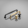 Uchwyt meblowy GTV STILO 160 mm czarny