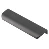 Uchwyt meblowy krawędziowy GTV HEXA 256 mm czarny mat