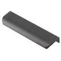 Uchwyt meblowy krawędziowy GTV HEXA 320 mm czarny mat