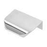 Uchwyt meblowy krawędziowy GTV HEXA 32 mm chrom