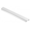 Uchwyt meblowy krawędziowy GTV HEXA LONG 1200 mm aluminium