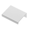 Uchwyt meblowy krawędziowy GTV HEXI 32 mm aluminium