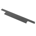 Uchwyt meblowy krawędziowy GTV LIND 296 mm czarny