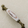 Uchwyt meblowy GTV 0728B 96 mm ornament antyczny mosiądz