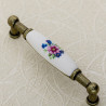 Uchwyt meblowy GTV 0728B 96 mm spring flower antyczny mosiądz