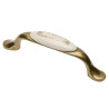 Uchwyt meblowy GTV 728P 96 mm ornament antyczny mosiądz