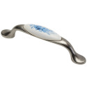 Uchwyt meblowy GTV 728P 96 mm blue rose antyczne srebro