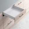 Szuflada HAFELE MATRIX S35 450 mm niska H84 szara 35kg