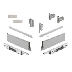 Szuflada HAFELE MATRIX S35 550 mm średnia H135 szara 35kg
