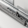 Szuflada GTV AXIS PRO push to open 500 mm niska H84 antracyt