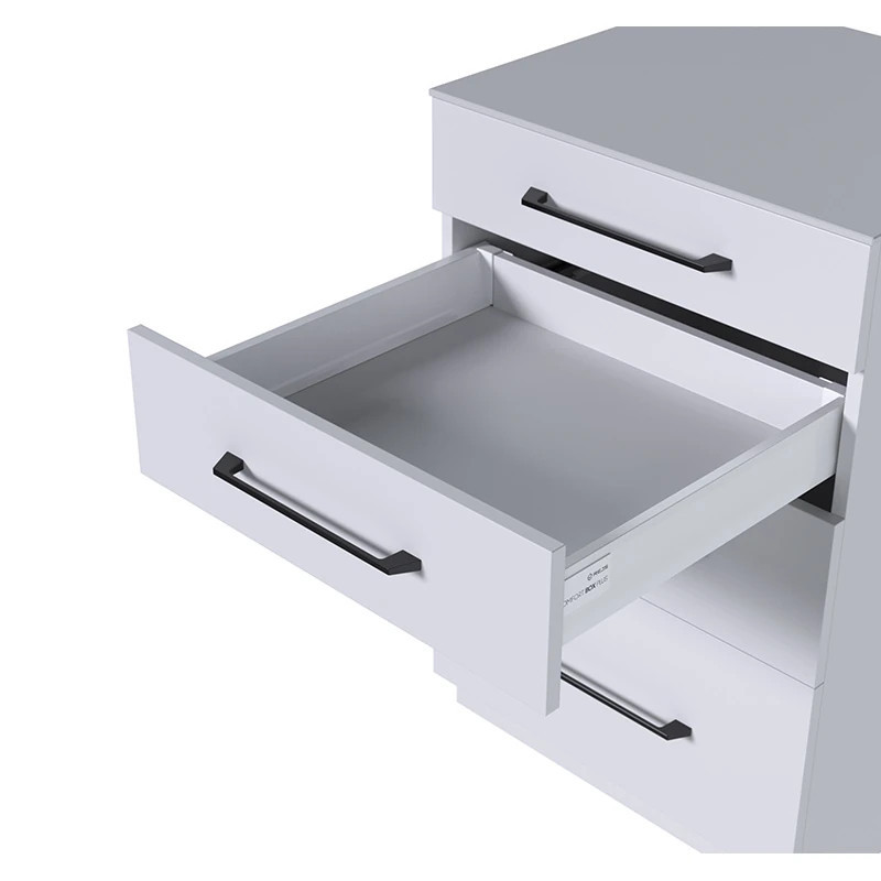 Szuflada REJS COMFORT BOX PLUS 250 mm niska H84 mm biała 35kg