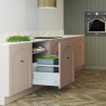 Szuflada REJS COMFORT BOX PLUS 500 mm wysoka H199 mm biała 35kg