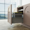 Szuflada REJS COMFORT BOX PLUS 250 mm wysoka H199 mm szara 35kg