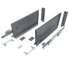 Szuflada SEVROLL V-BOX 600 mm wysoka H238 mm grafitowa 40kg