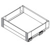 Złączka frontu wewnętrznego do szkła SEVROLL V-BOX 3D SLIM wysoka H210 biała