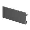 Panel przedni do szkła szuflady wewnętrznej V-BOX 3D SLIM grafit