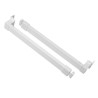 Reling wzdłużny do szuflad SEVROLL V-BOX 3D SLIM 550 mm biały
