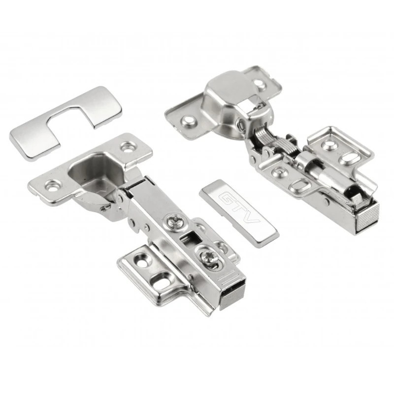 Zawias nakładany GTV SILEX cichy domyk - 2 sztuki