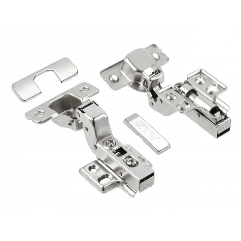 Zawias wpuszczany GTV SILEX cichy domyk - 2 sztuki