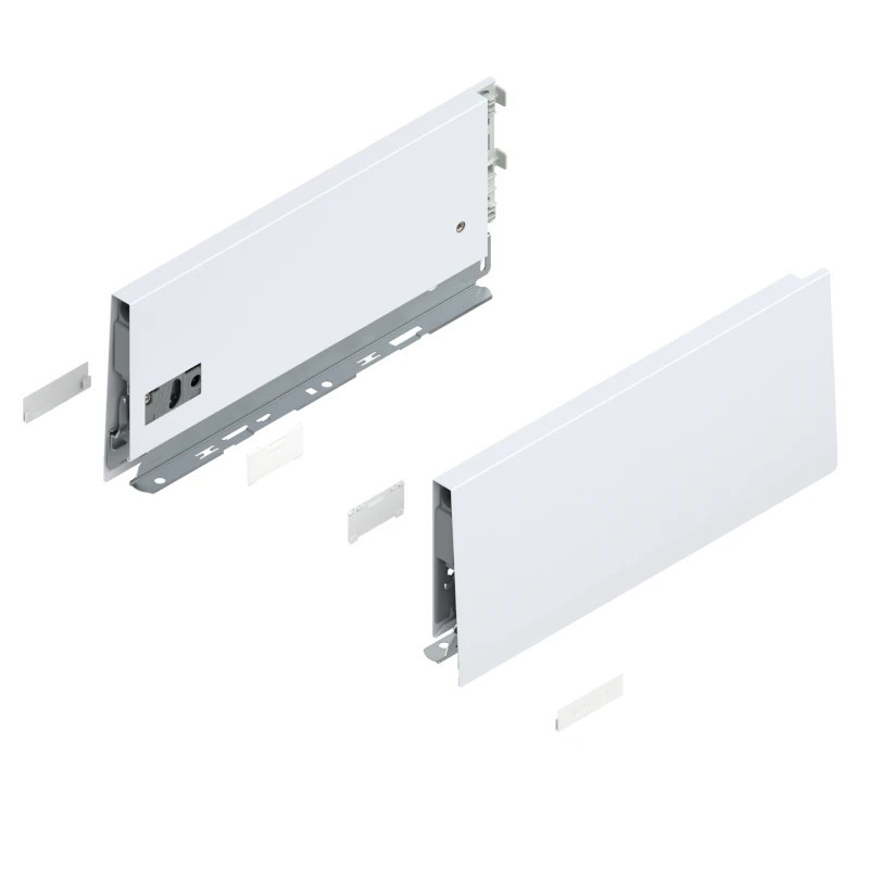 Bok szuflady BLUM MERIVOBOX K 300 mm biały - 470K3002S