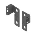 Uniwersalne mocowanie ścianki tylnej BLUM MERIVOBOX antracyt - ZRR.4000