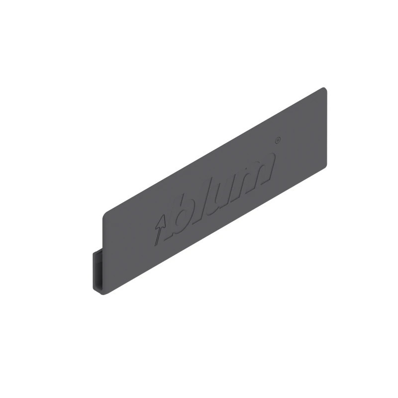 Zaślepka zewnętrzna BLUM MERIVOBOX antracyt - ABD.1000.BT