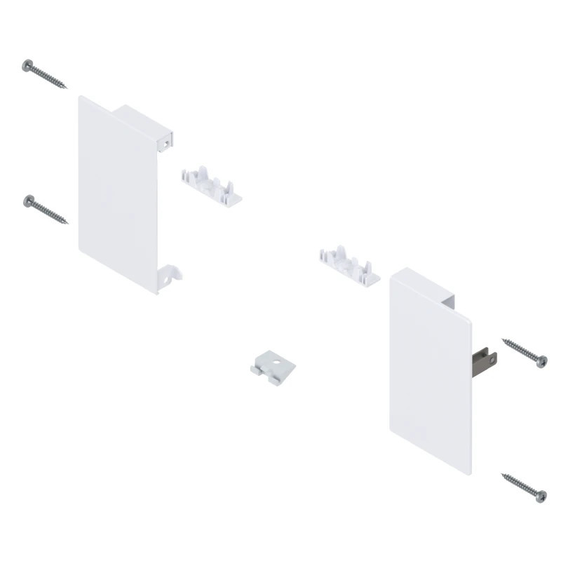 Mocowanie szuflady wewnętrznej BLUM MERIVOBOX M białe - ZI4.0MS1