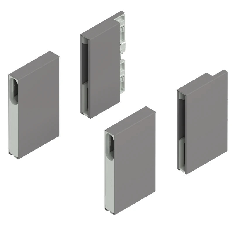 Mocowanie BOXCOVER BLUM MERIVOBOX E szary - ZL4M00808