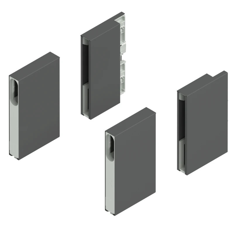 Mocowanie BOXCOVER BLUM MERIVOBOX E antracyt - ZL4M00808