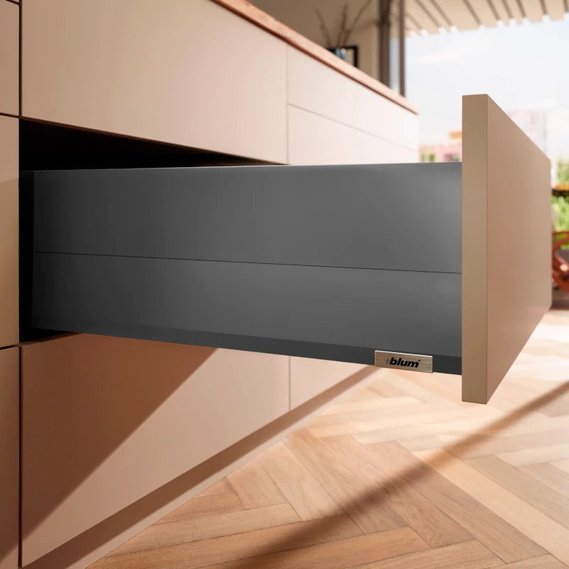 BOXCAP BLUM MERIVOBOX E 550 mm antracyt - ZL4.550S.E