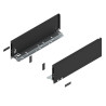 Bok szuflady BLUM LEGRABOX K 350 mm czarny - 770K3502S