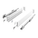 Szuflada GTV AXIS PRO 450 mm niska H69 biały - PB-AXISPRO-KPL69-450-10