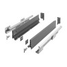 Szuflada GTV AXIS PRO 400 mm niska H86 antracyt - PB-AXISPRO-KPL400A