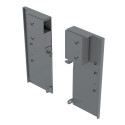 Złączka frontu wewnętrznego GTV AXIS PRO średnia H120 antracyt - PB-AXISPRO-WEWMOCB
