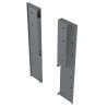 Złączka frontu wewnętrznego GTV AXIS PRO wysoka H200 antracyt - PB-AXISPRO-WEWMOCD