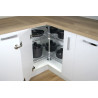 Kosz obrotowy 3/4 NOVA REJS FI 750 chrom