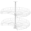 Kosz obrotowy 3/4 NOMET 750 biały - W-4175 P1