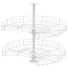 Kosz obrotowy 3/4 NOMET 750 biały - W-4175 P1
