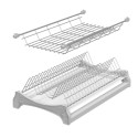 Ociekarka dwupoziomowa NOMET do szafki 70 cm srebrna - W-2507-700A.P22