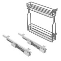 Kosz cargo boczny lewy GTV MOVIX 150 mm 2P antracyt - KO-150M-BO-60