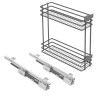 Kosz cargo boczny lewy GTV MOVIX 200 mm 2P antracyt - KO-200M-BO-60