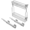 Kosz cargo boczny prawy GTV MOVIX 150 mm 2P chrom - KO-150M-BO-01