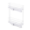 Kosz cargo boczny lewy NOMET STANDARD PRO 150 mm 2P biały - W-2333M-150L.P1