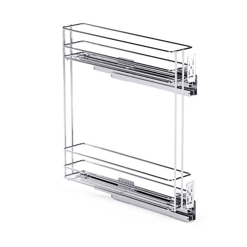 Kosz cargo boczny prawy NOMET STANDARD PRO 200 mm 2P chrom - W-2333M-200P.G2